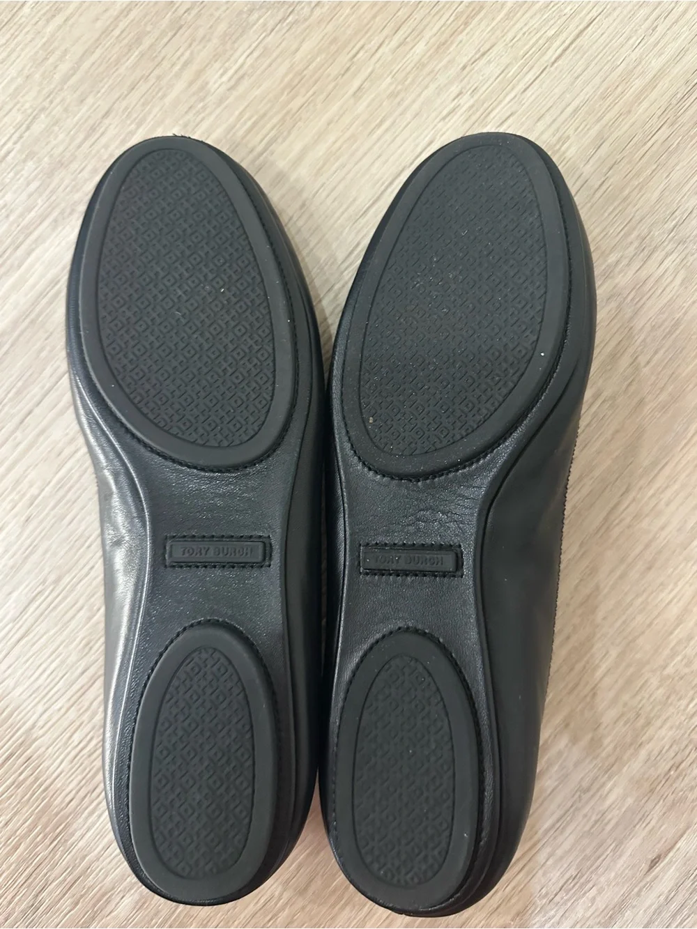 Tory Burch Black REVA TRAVEL BALLET